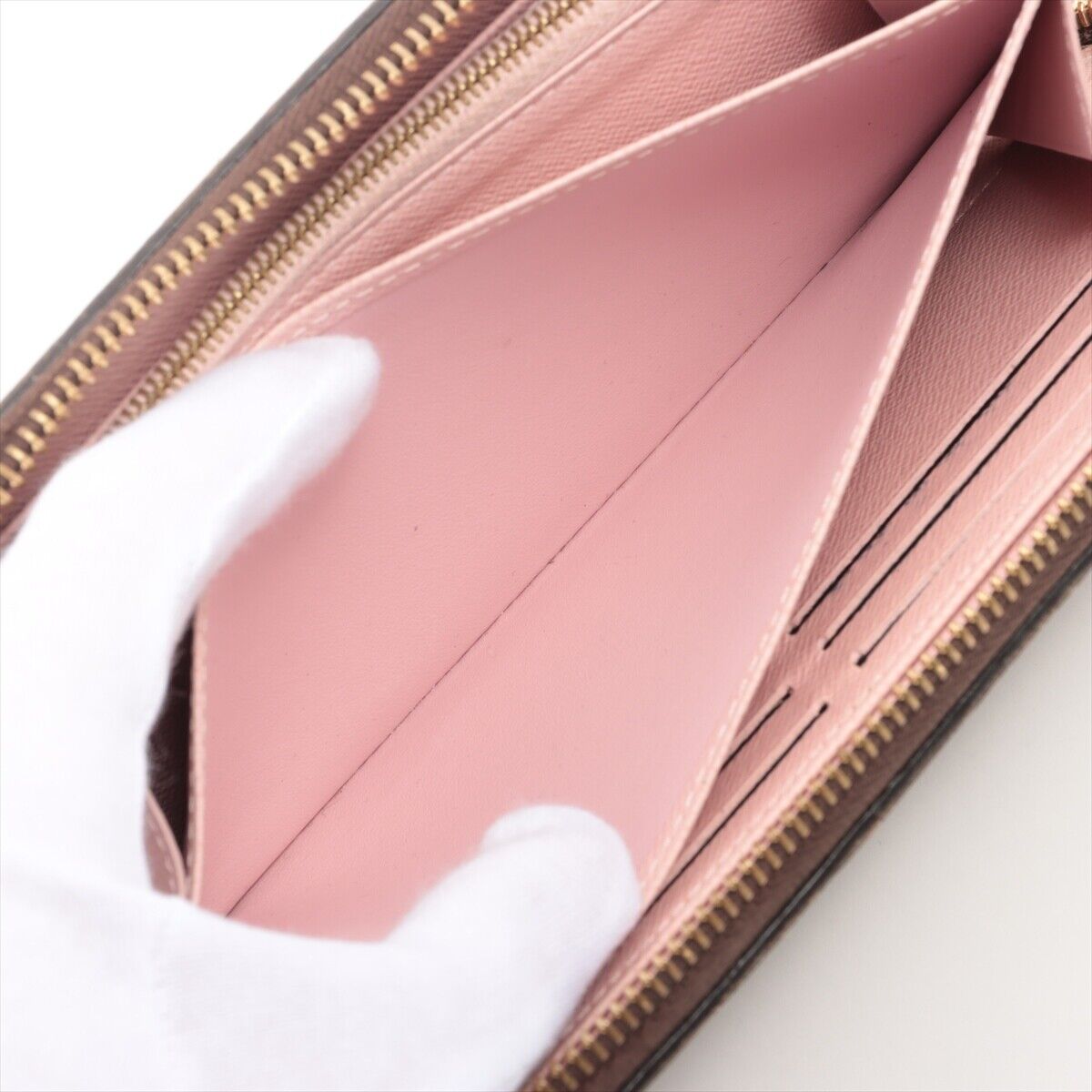 Louis Vuitton  Monogram Zippy Wallet Rose Ballerine
