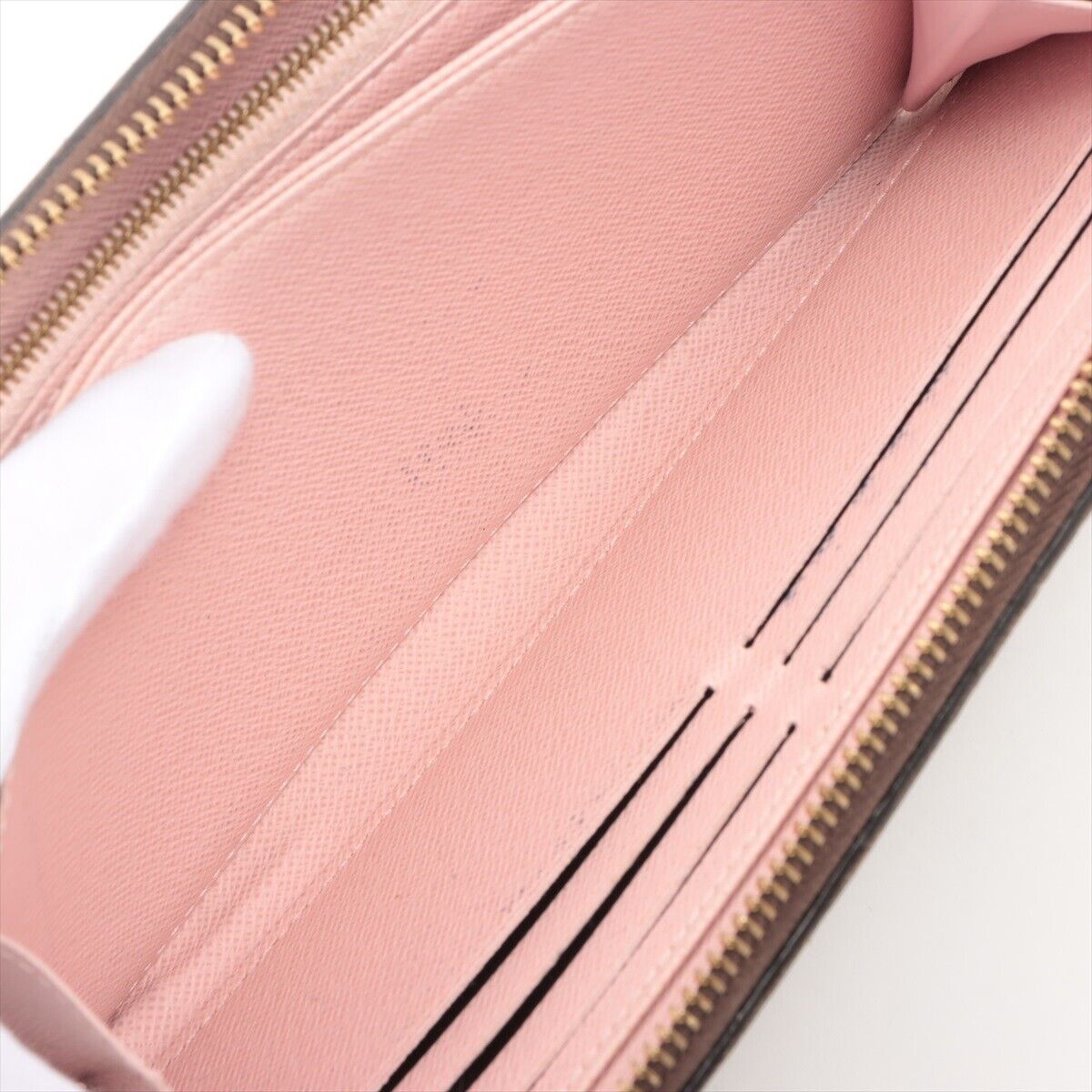 Louis Vuitton  Monogram Zippy Wallet Rose Ballerine