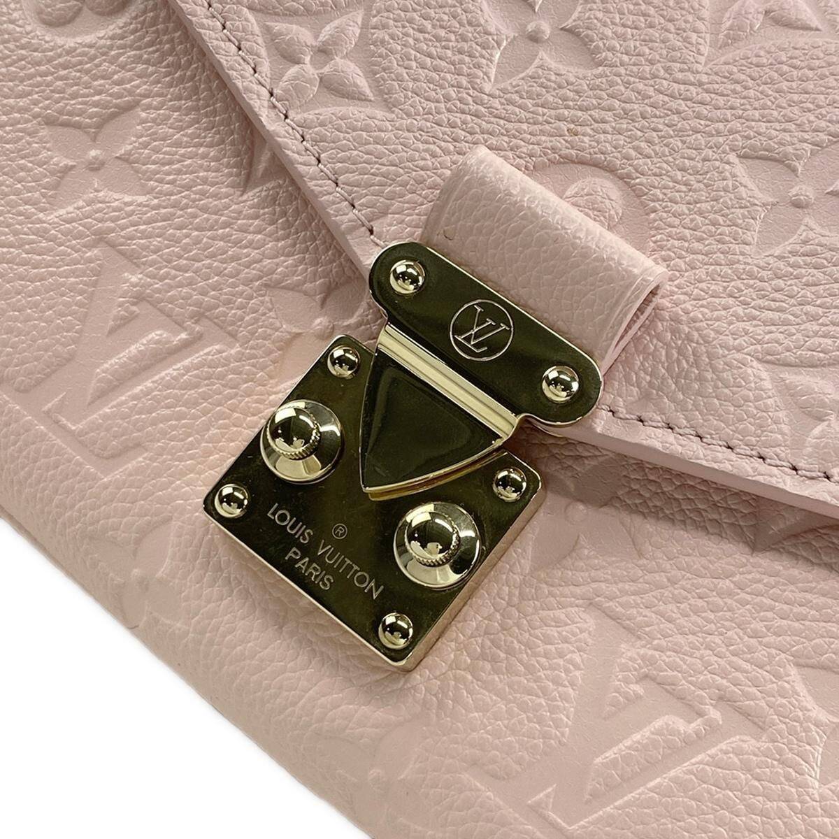 Pre-Order Louis Vuitton Empreinte Pochette Metis East West Pink