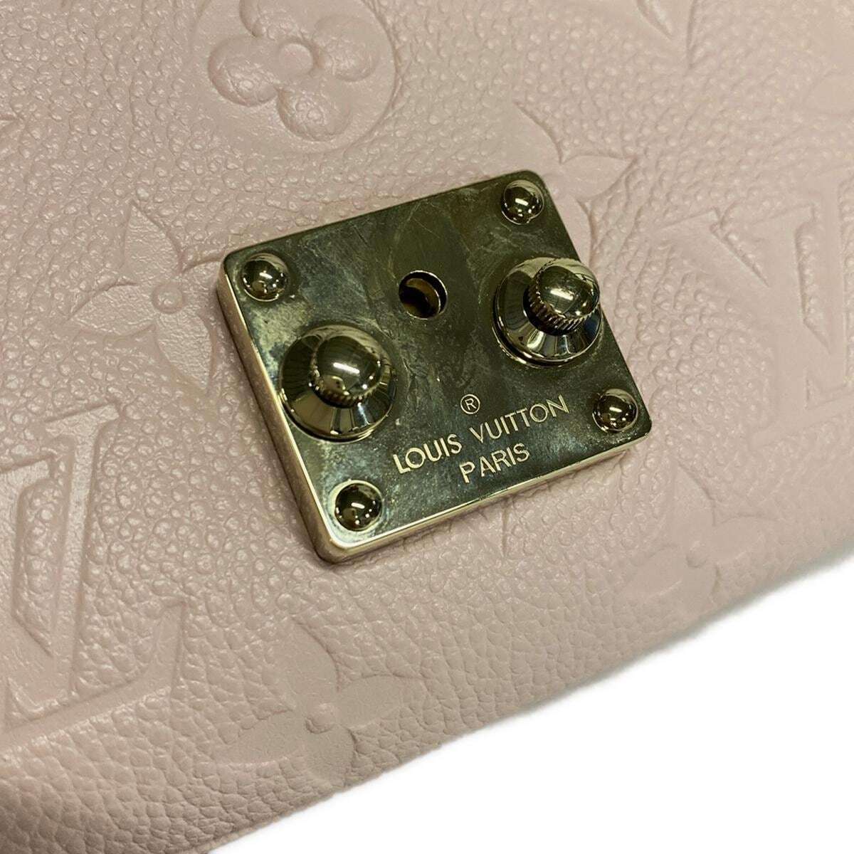 Pre-Order Louis Vuitton Empreinte Pochette Metis East West Pink