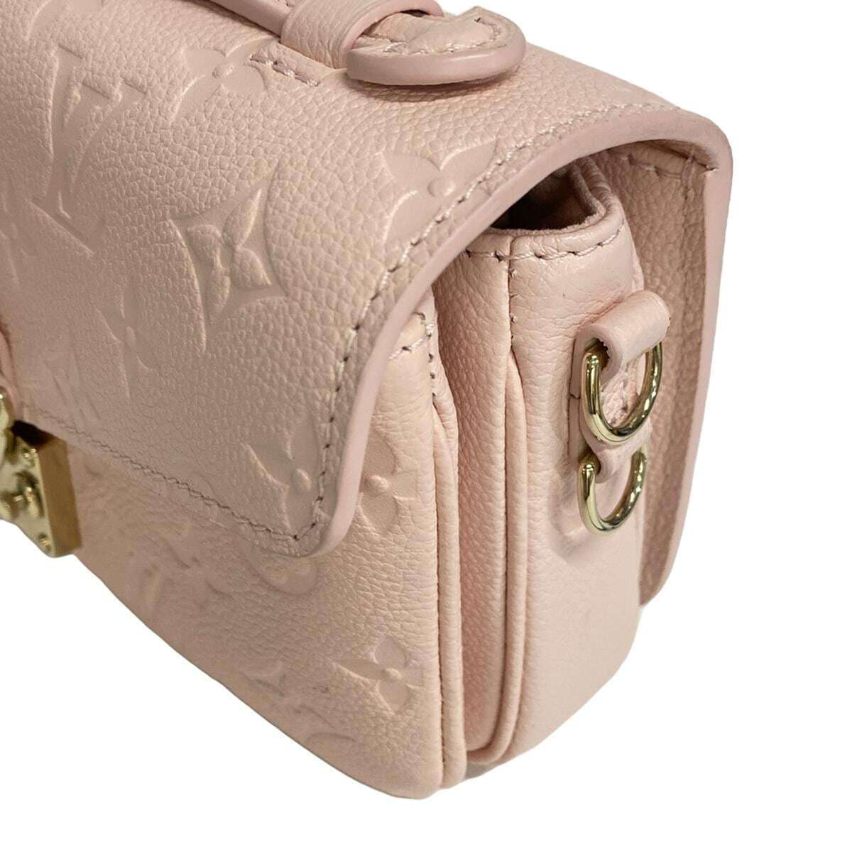 Pre-Order Louis Vuitton Empreinte Pochette Metis East West Pink