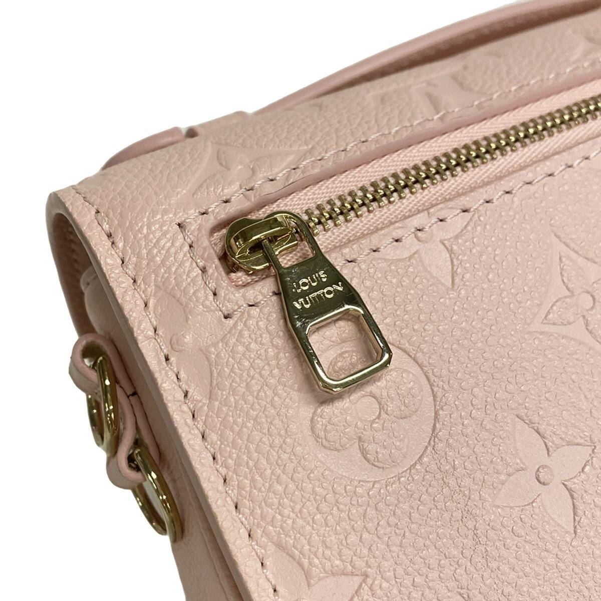 Pre-Order Louis Vuitton Empreinte Pochette Metis East West Pink