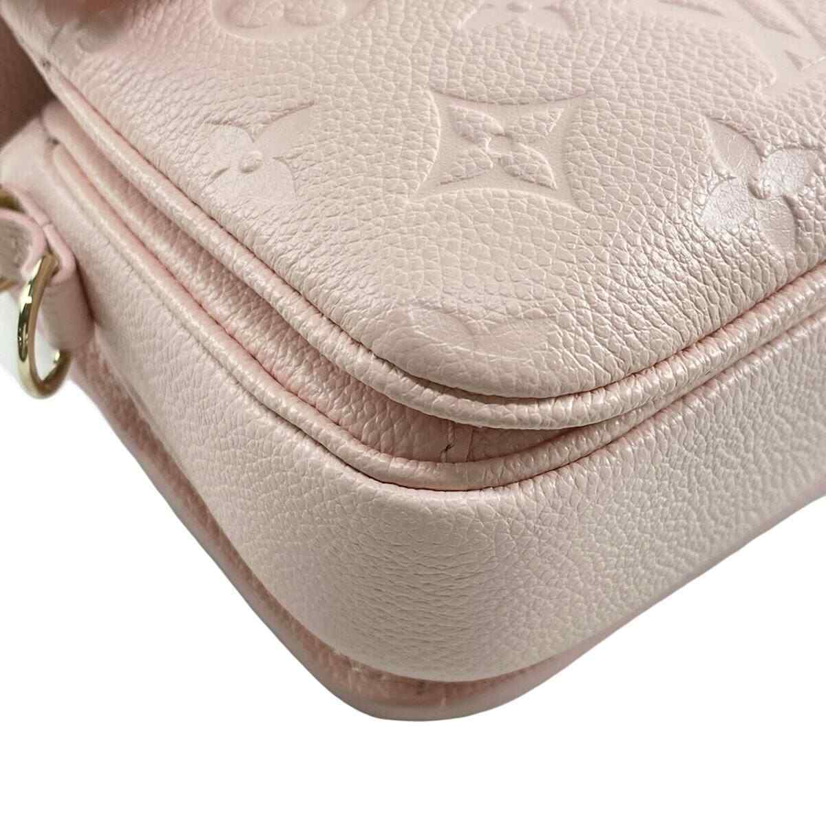 Pre-Order Louis Vuitton Empreinte Pochette Metis East West Pink