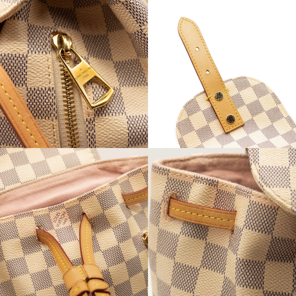 Louis Vuitton Damier Azur Sperone BB Backpack