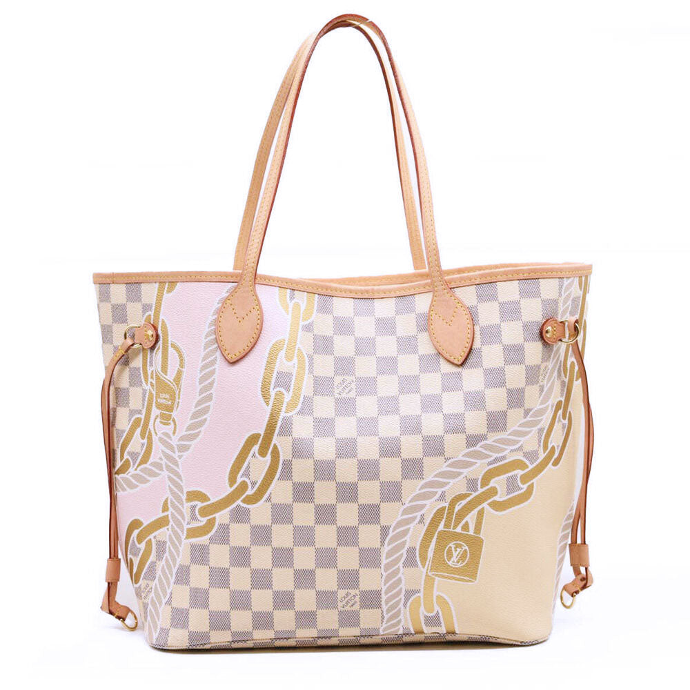 LOUIS VUITTON Damier Azur Nautical Neverfull MM