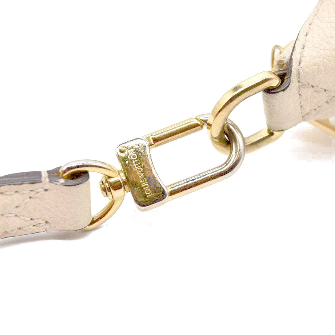 Louis Vuitton  Empreinte Monogram Giant Bagatelle NM Creme RFID