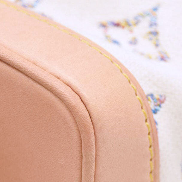 Louis Vuitton Monogram Jacquard -Tweed Nano Noé Multicolor White