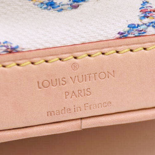 Louis Vuitton Monogram Jacquard -Tweed Nano Noé Multicolor White