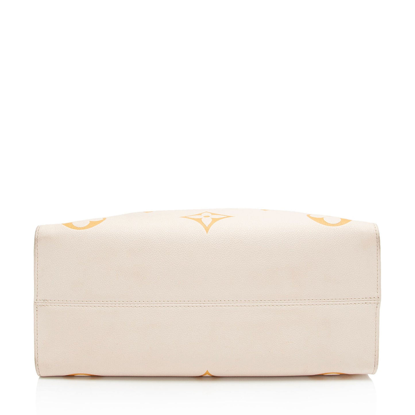 LOUIS VUITTON Empreinte Monogram Giant By The Pool Onthego MM Cream Saffron