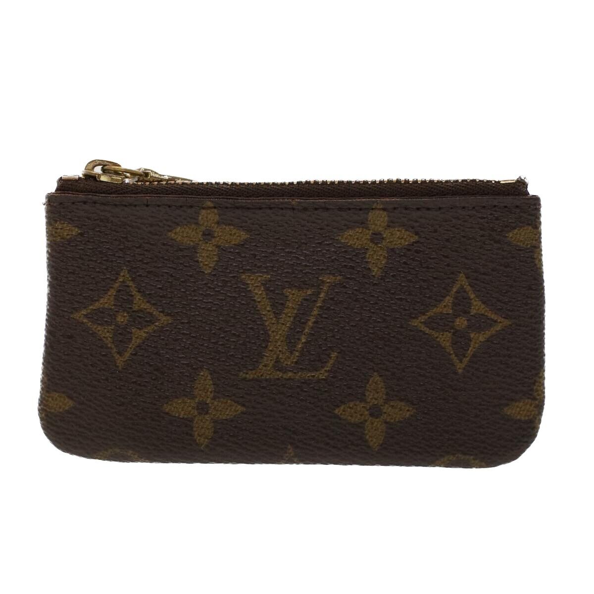 LOUIS VUITTON Monogram Key Pouch 0912ET