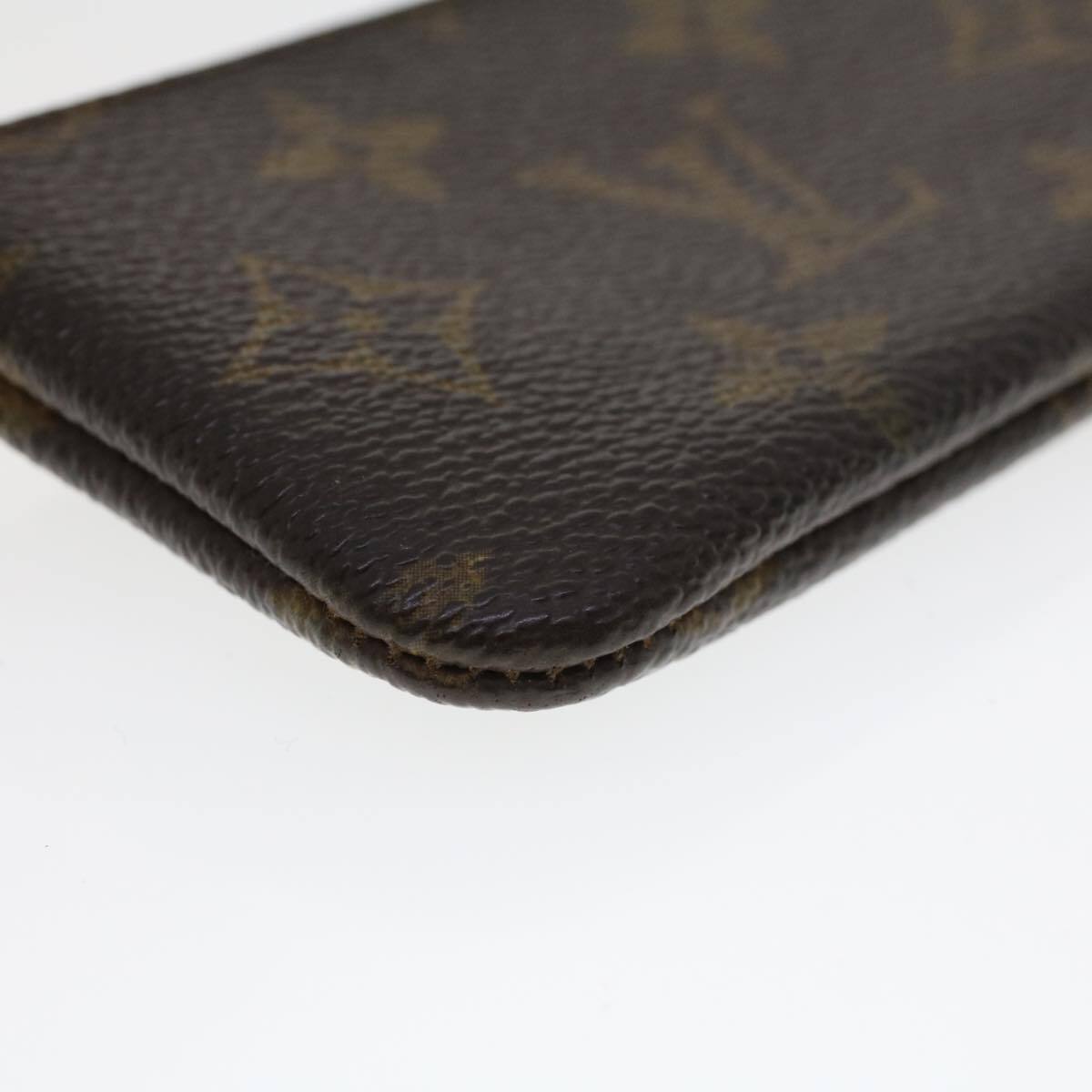 LOUIS VUITTON Monogram Key Pouch 0912ET