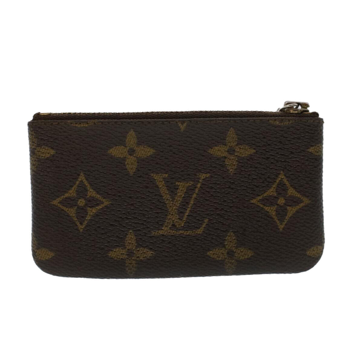 LOUIS VUITTON Monogram Key Pouch 0912ET