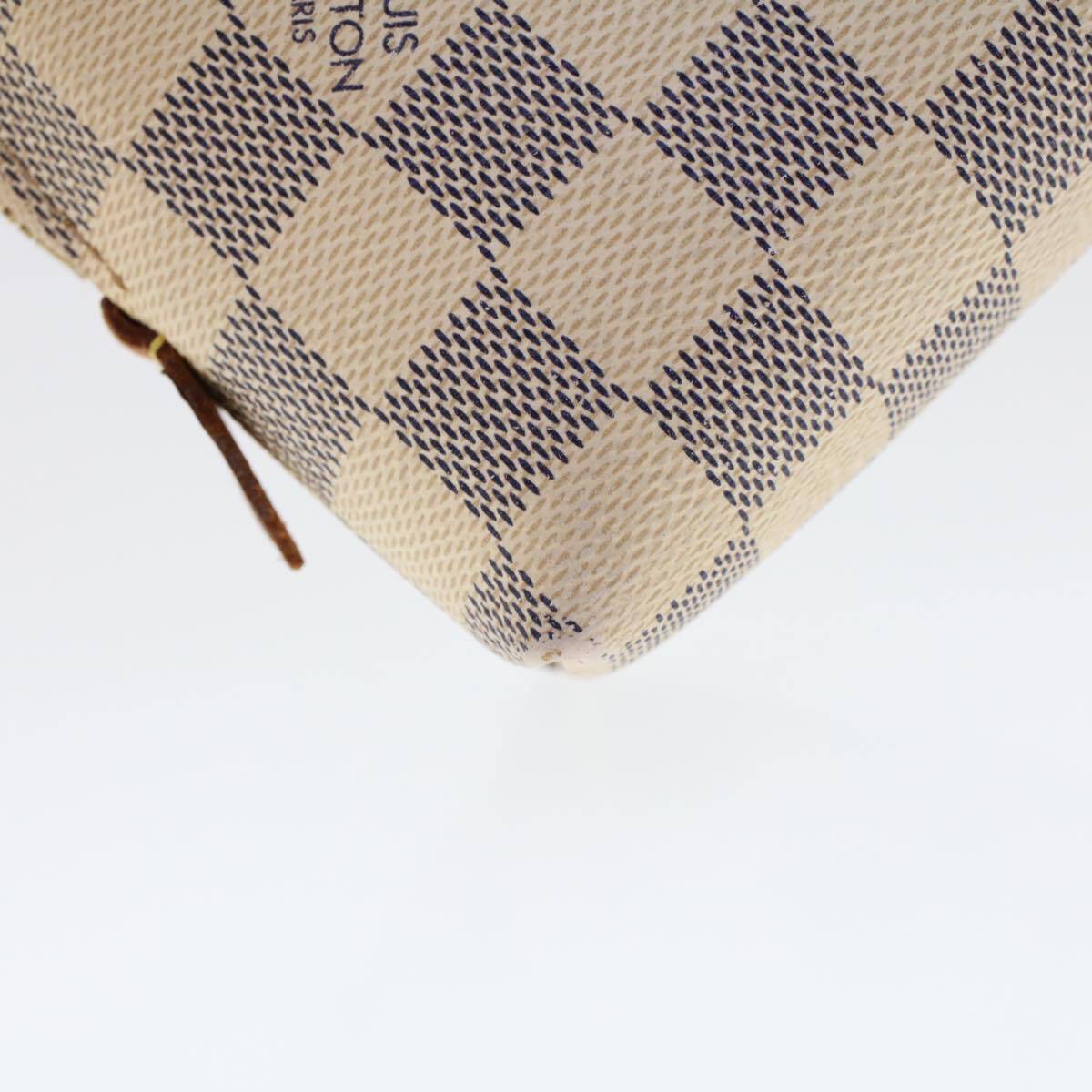 PREORDER LOUIS VUITTON Damier Azur Cosmetic Pouch GM