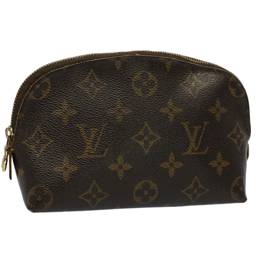 USED LOUIS VUITTON Monogram Cosmetic Pouch CA0045