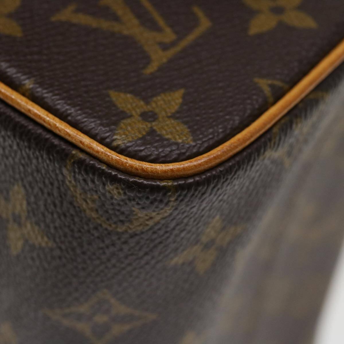 LOUIS VUITTON Monogram Trousse Patte Pression NO0958