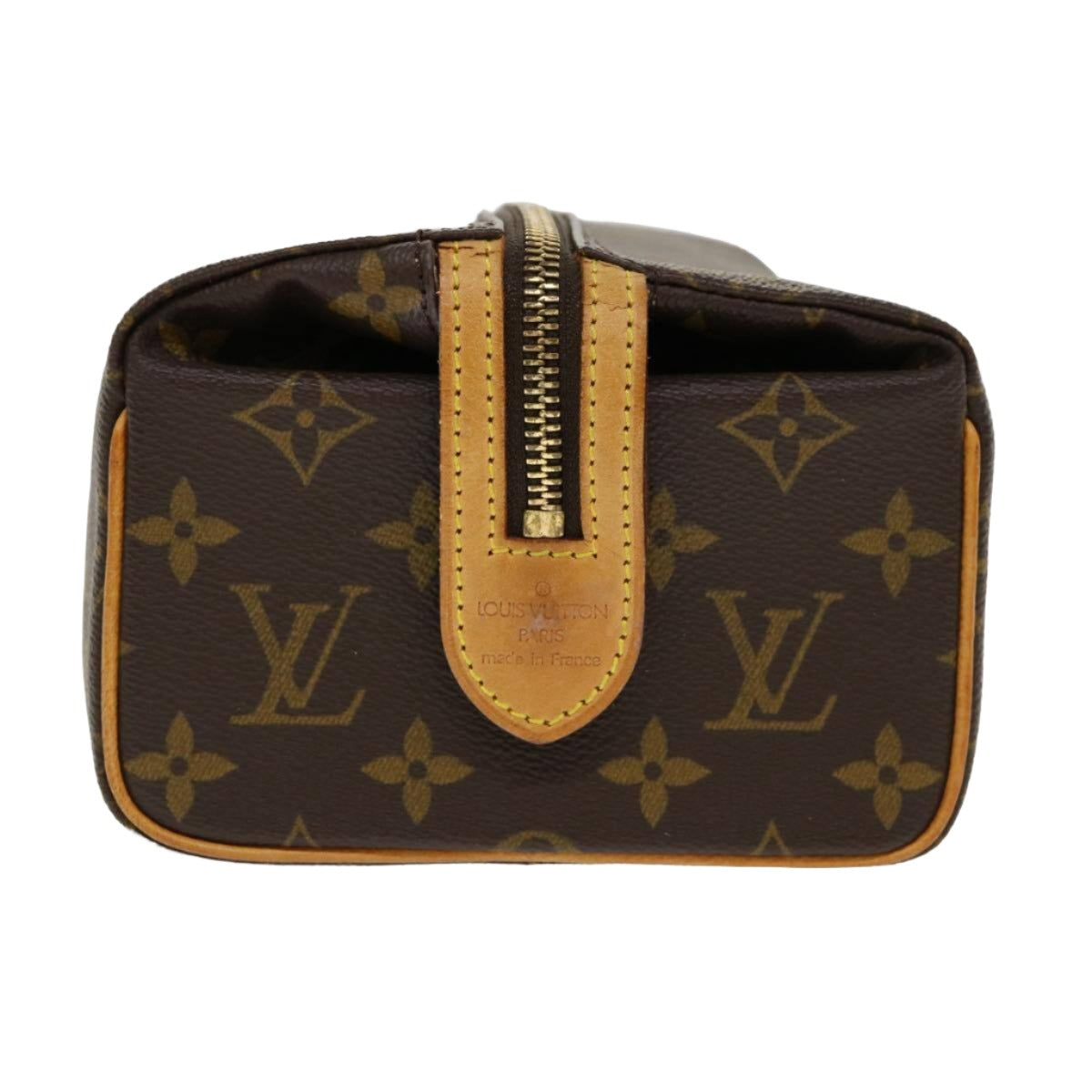 LOUIS VUITTON Monogram Trousse Patte Pression NO0958