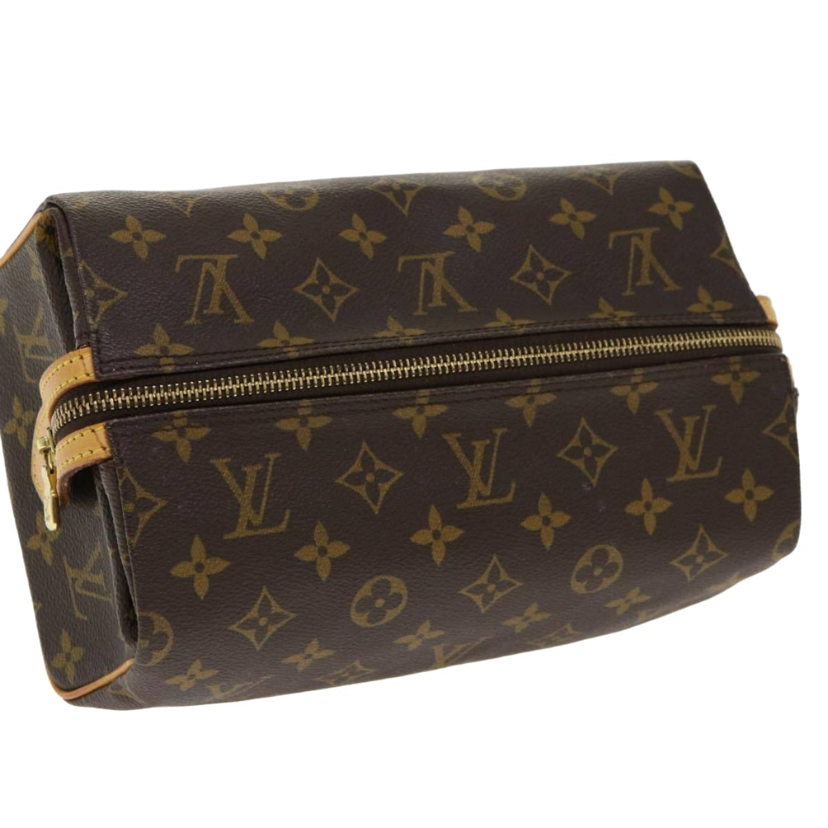 LOUIS VUITTON Monogram Trousse Patte Pression NO0958