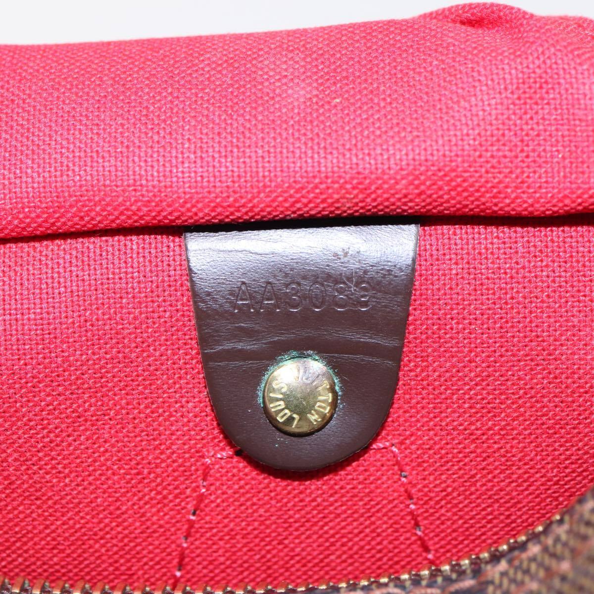 Louis Vuitton  Damier Ebene Speedy 25 AA3089