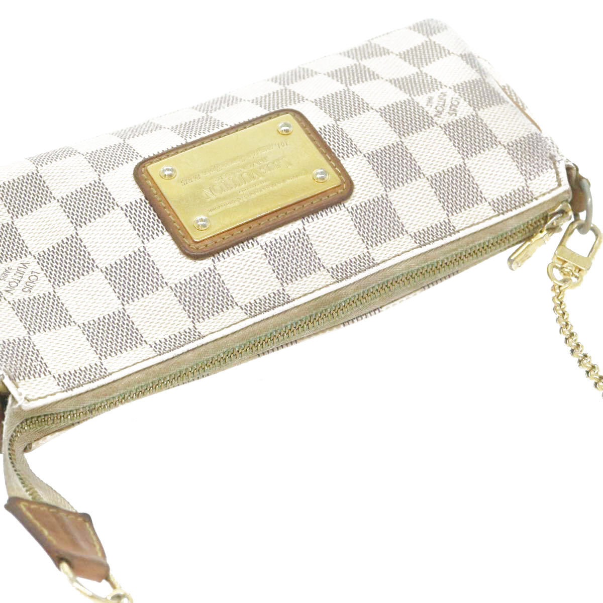 PRE-ORDER  Louis Vuitton  Damier Azur Eva Clutch SN1163