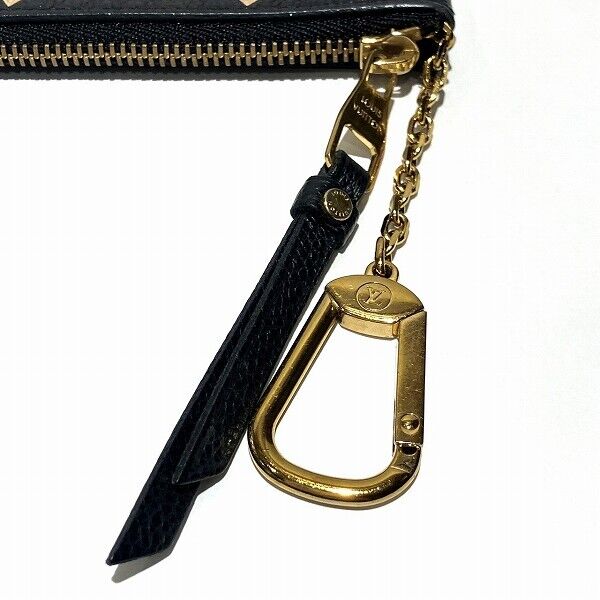 Louis Vuitton  Empreinte Monogram Giant Key Pouch Black Beige CT3241