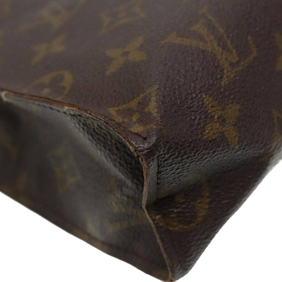 Louis Vuitton  Monogram Toiletry Pouch 26 Leather Interior Tab