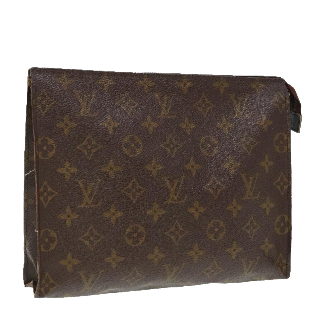 Louis Vuitton  Monogram Toiletry Pouch 26 Leather Interior Tab