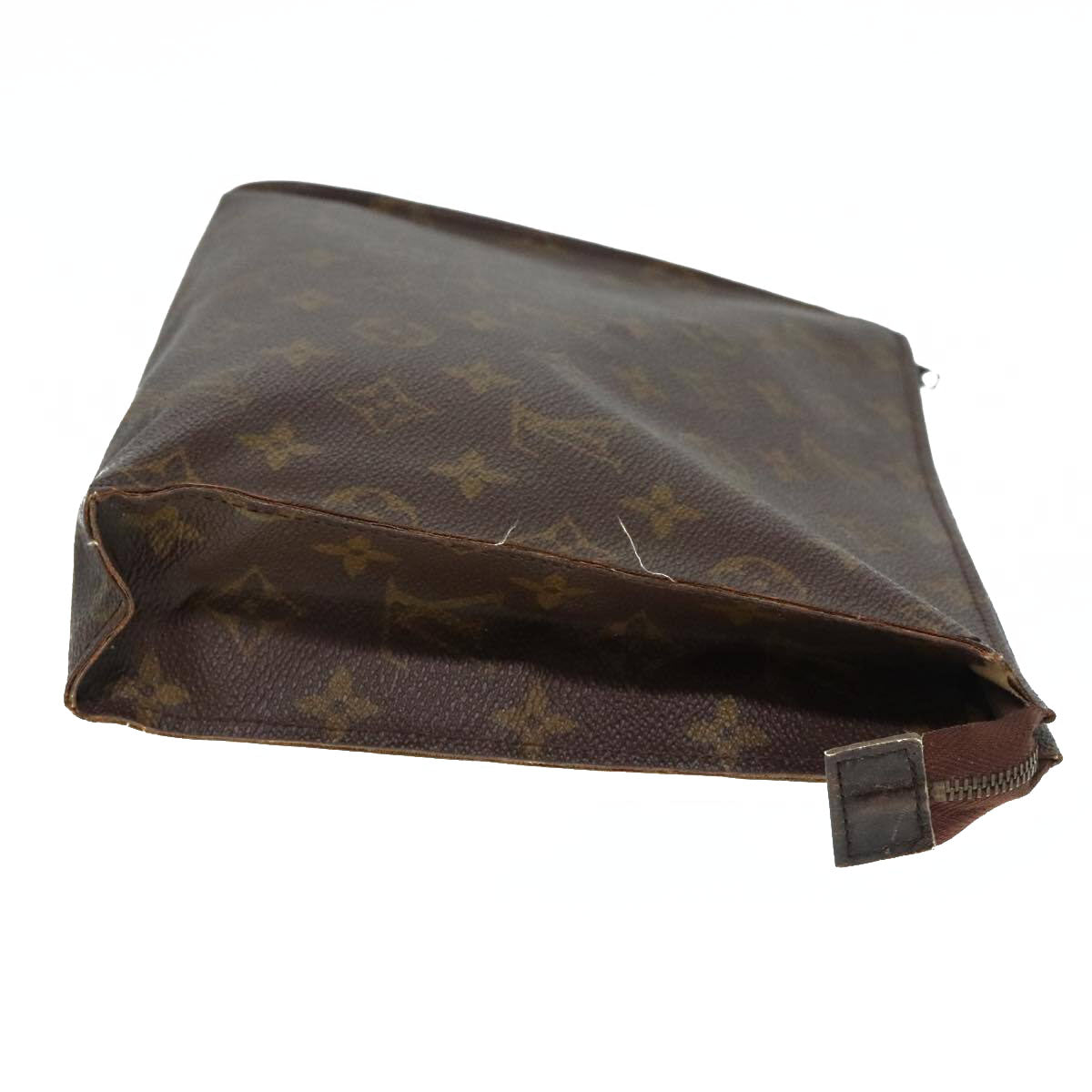 Louis Vuitton  Monogram Toiletry Pouch 26 Leather Interior Tab