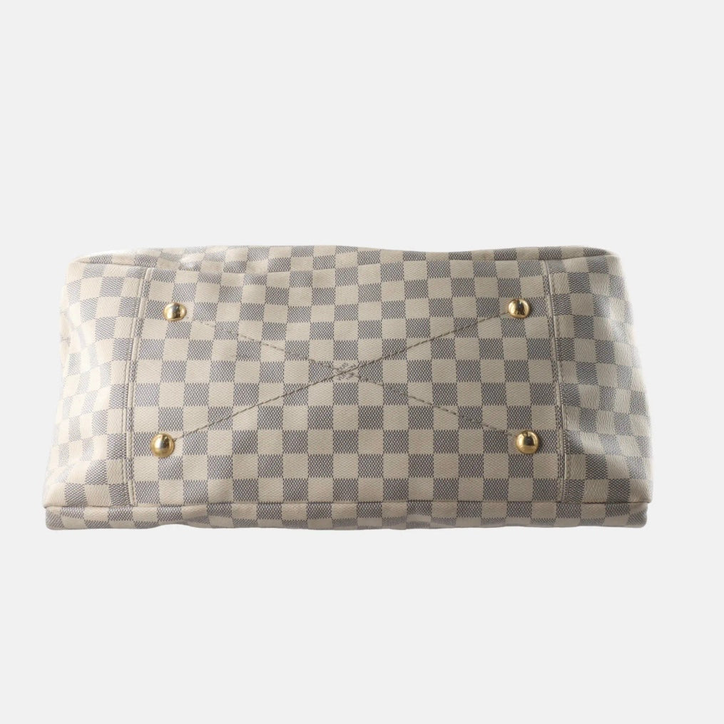 Used Louis Vuitton Damier Azur Artsy MM Hobo
