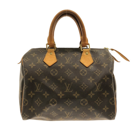 LOUIS VUITTON Speedy 25 Monogram Handbag Monogram Canvas