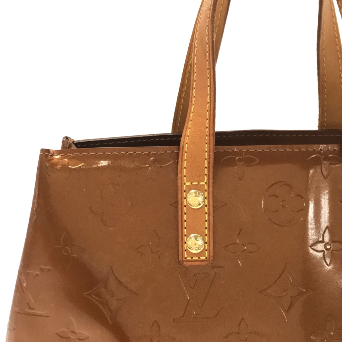 LOUIS VUITTON Vernis Reade PM Bronze