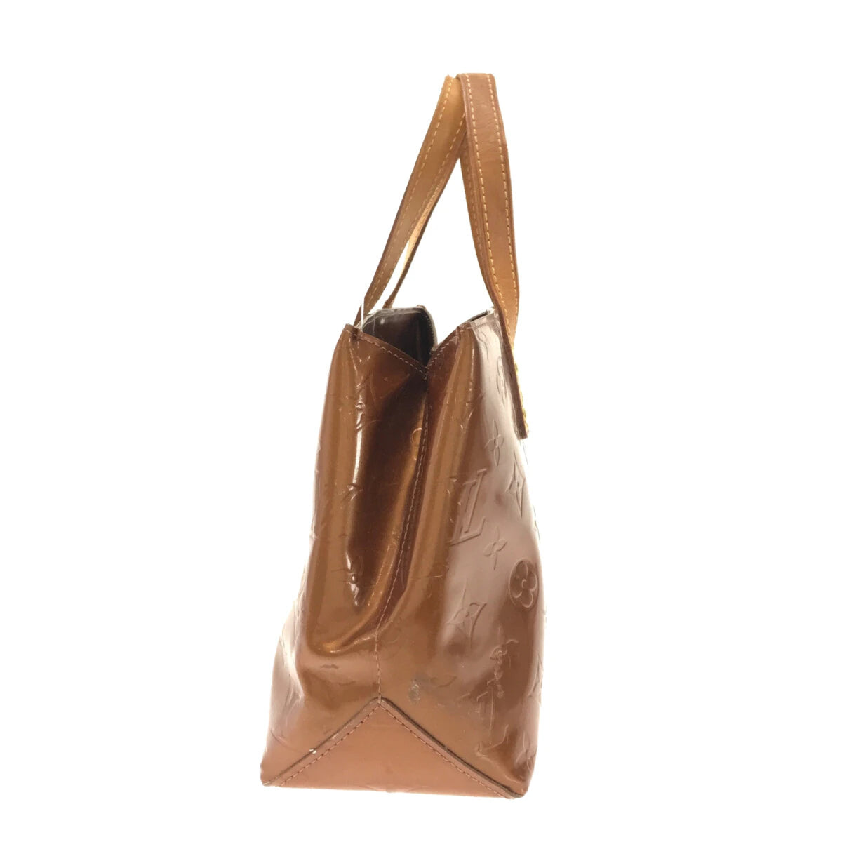 LOUIS VUITTON Vernis Reade PM Bronze