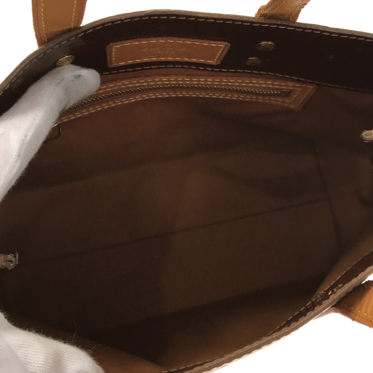 LOUIS VUITTON Vernis Reade PM Bronze