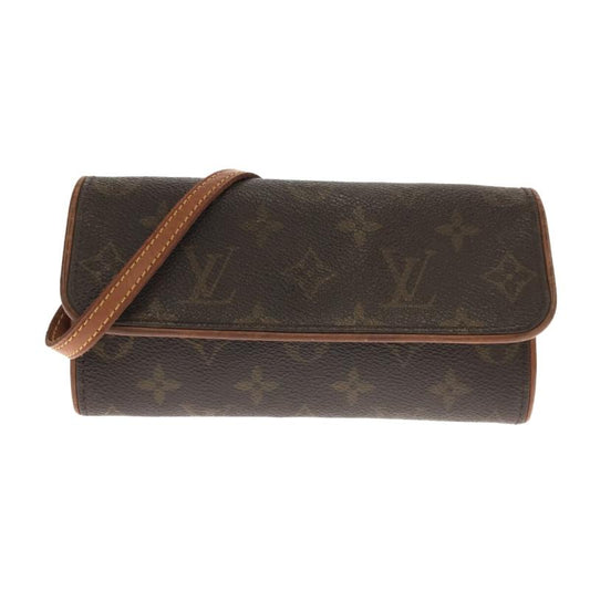 LOUIS VUITTON Monogram Pochette Twin PM CA1919