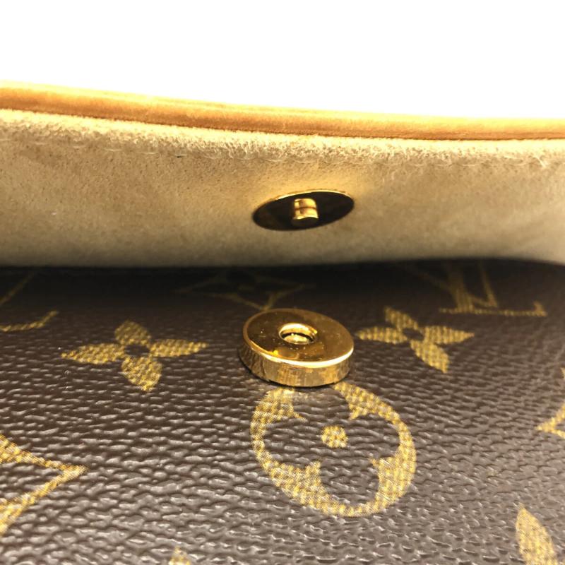 LOUIS VUITTON Monogram Pochette Twin PM M51852