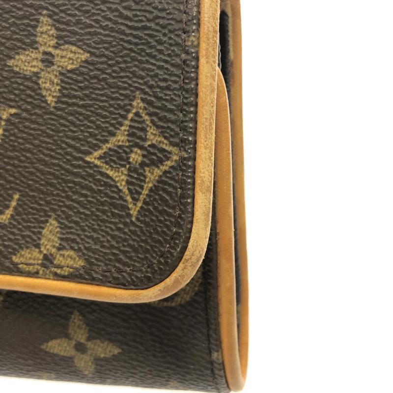 LOUIS VUITTON Monogram Pochette Twin PM M51852