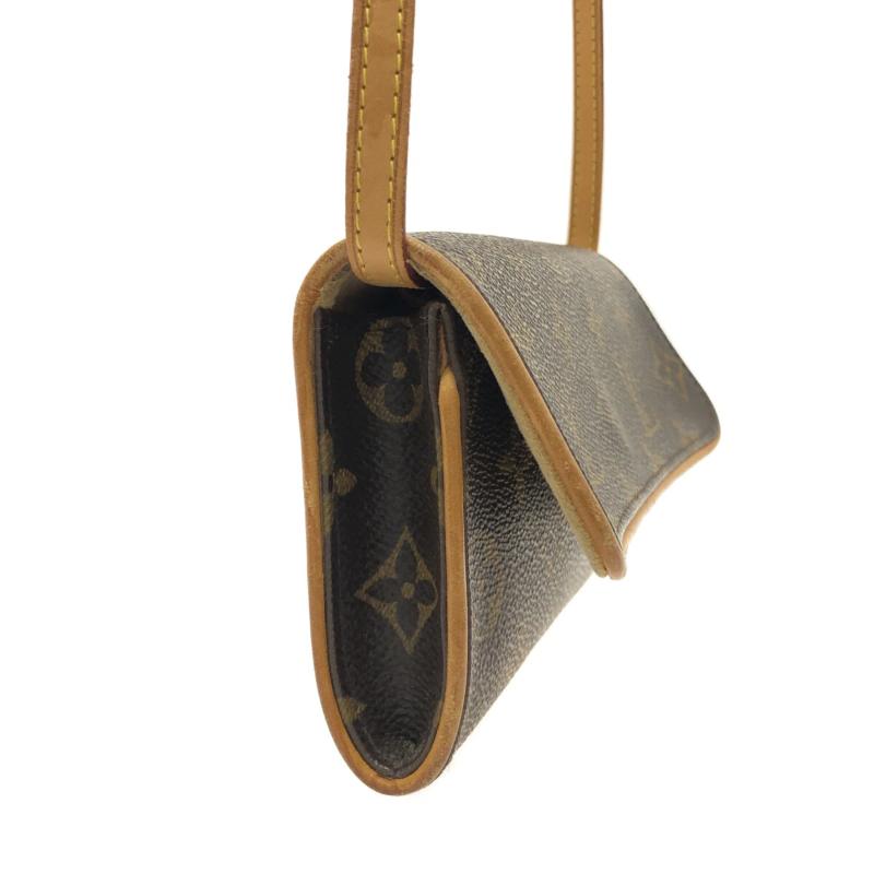 LOUIS VUITTON Monogram Pochette Twin PM CA1010