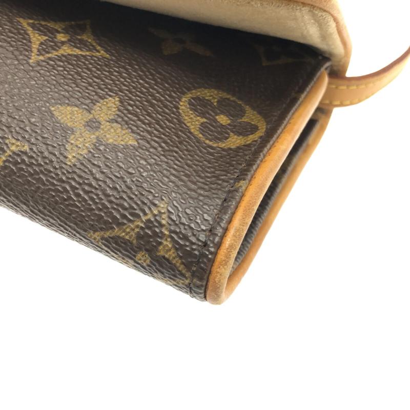 LOUIS VUITTON Monogram Pochette Twin PM M51852