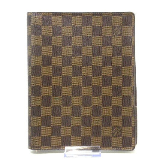 LOUIS VUITTON Damier Ebene Desk Agenda Cover