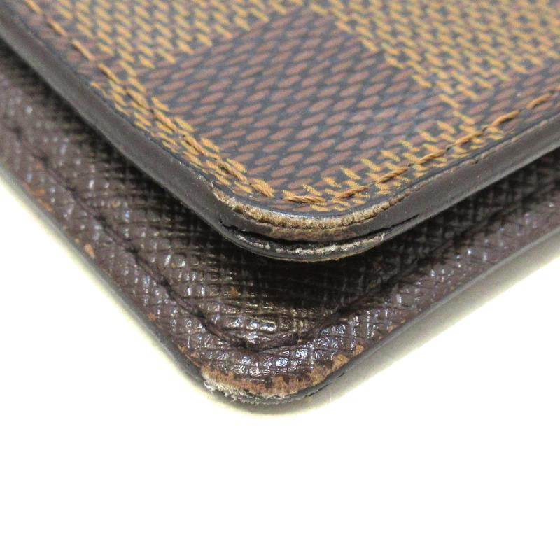 LOUIS VUITTON Damier Ebene Desk Agenda Cover