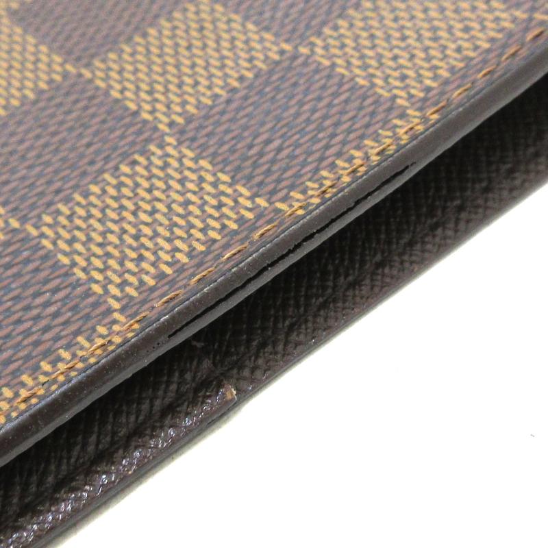 LOUIS VUITTON Damier Ebene Desk Agenda Cover