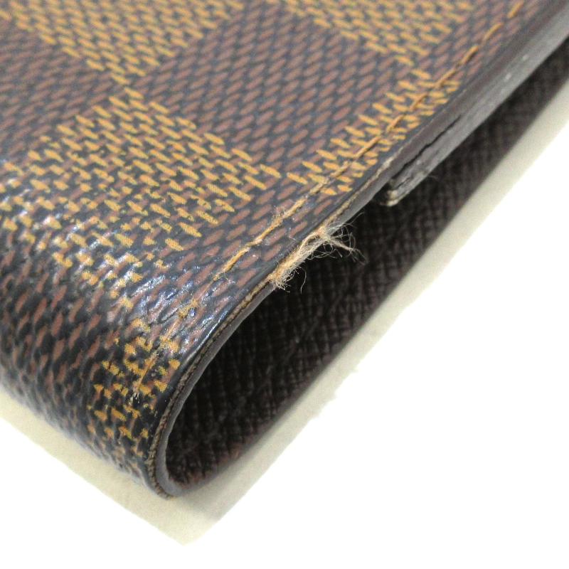 LOUIS VUITTON Damier Ebene Desk Agenda Cover