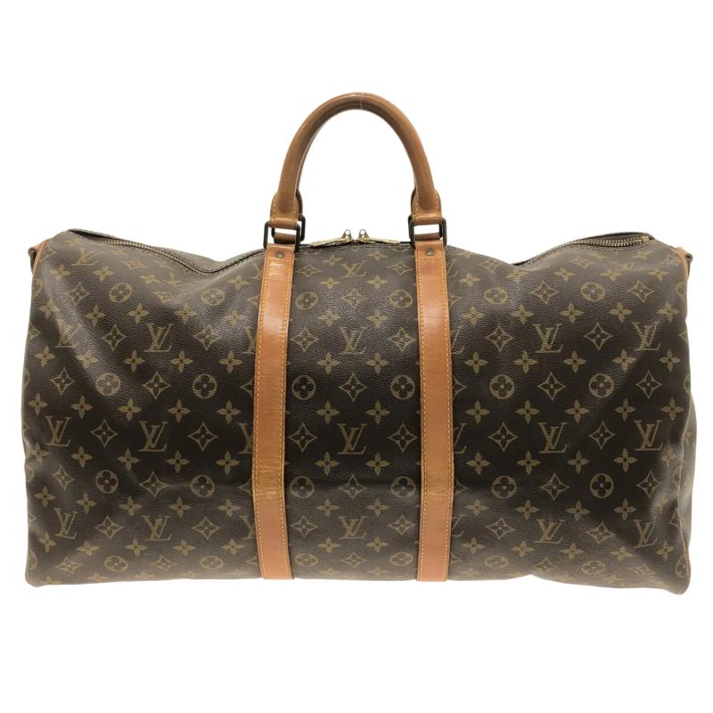 LOUIS VUITTON Monogram Keepall Bandouliere 55 FH0952