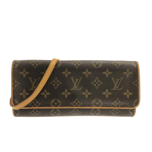 LOUIS VUITTON Monogram Pochette Twin GM CA0090