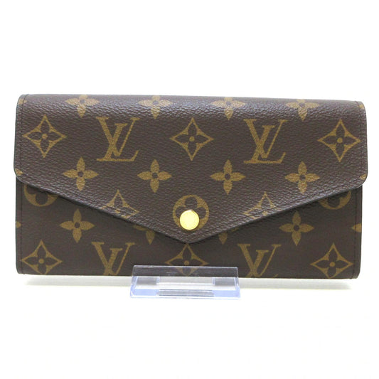 LOUIS VUITTON Monogram Sarah Wallet NM Fuchsia