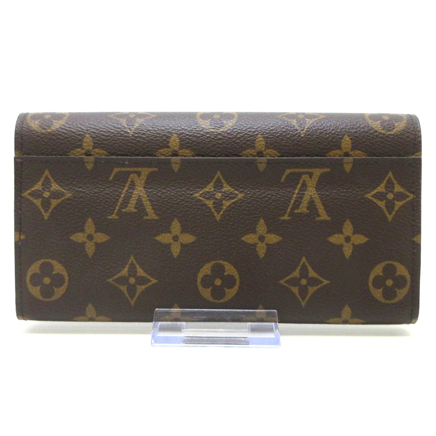 LOUIS VUITTON Monogram Sarah Wallet NM Fuchsia