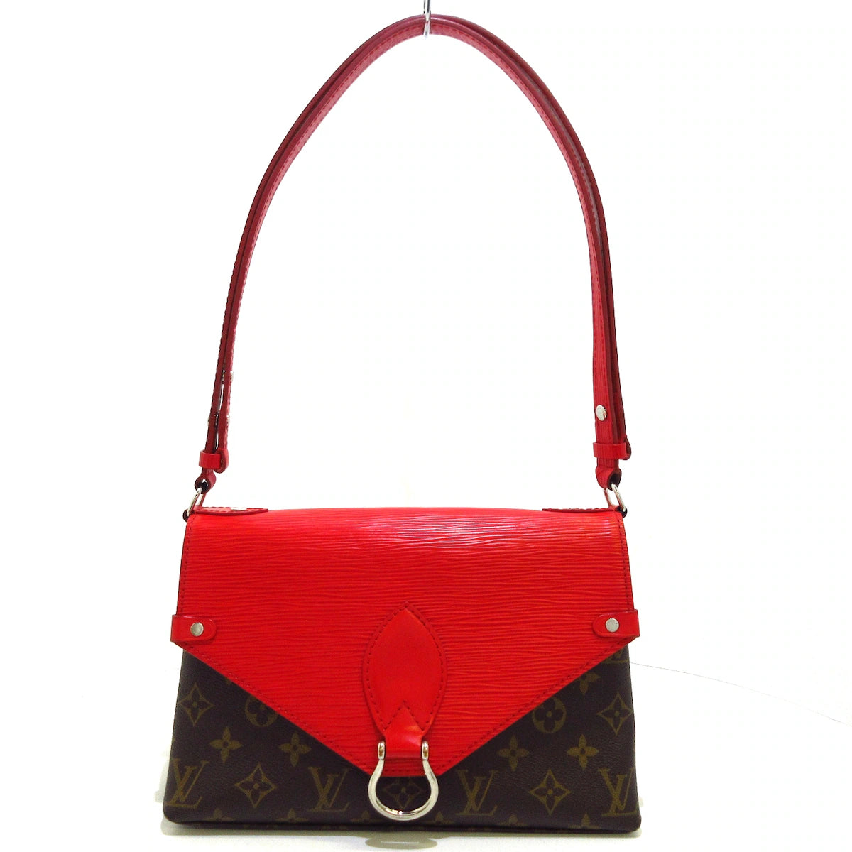 LOUIS VUITTON Monogram Epi Saint Michel Coquelicot