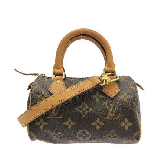 LOUIS VUITTON Monogram Mini Sac HL Speedy TH1010