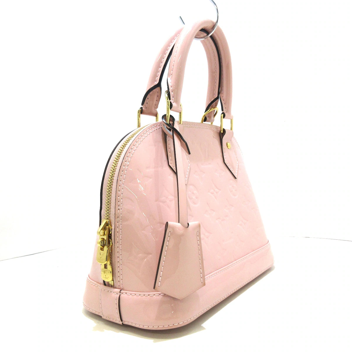 LOUIS VUITTON Vernis Alma BB Rose Florentin