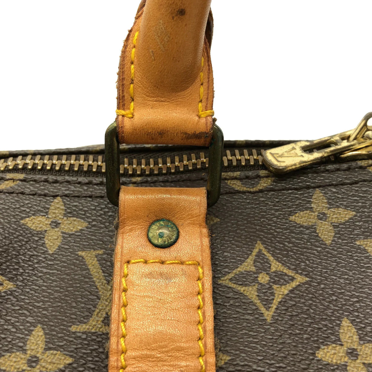 LOUIS VUITTON Monogram Keepall Bandouliere 50 VI0992