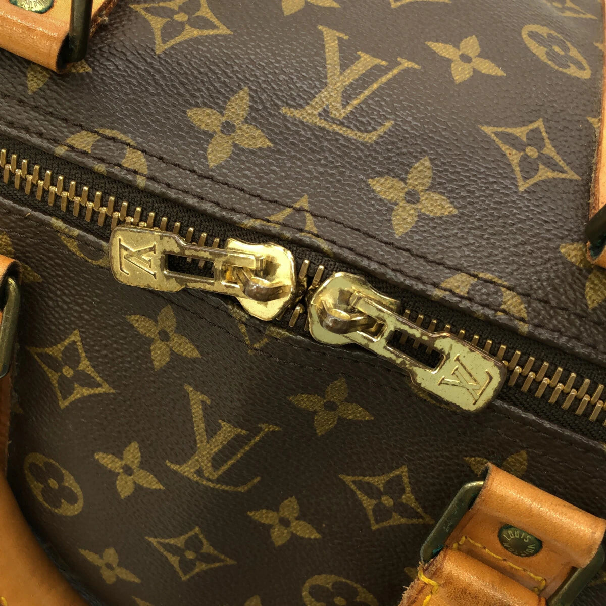 LOUIS VUITTON Monogram Keepall Bandouliere 50 VI0992